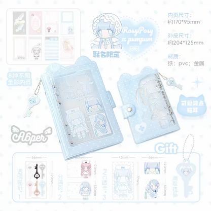 (Pre-Order) RosyPosy & Pumpum A6per Cat Binder