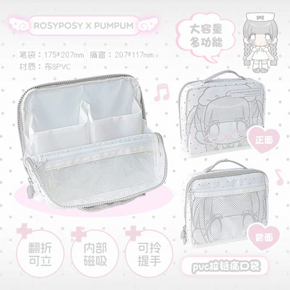 (Pre-Order) RosyPosy & Pumpum Pencil Bag
