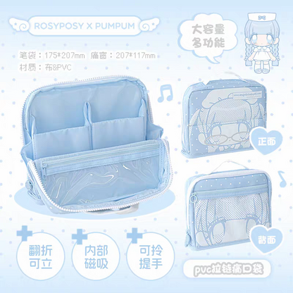 (Pre-Order) RosyPosy & Pumpum Pencil Bag