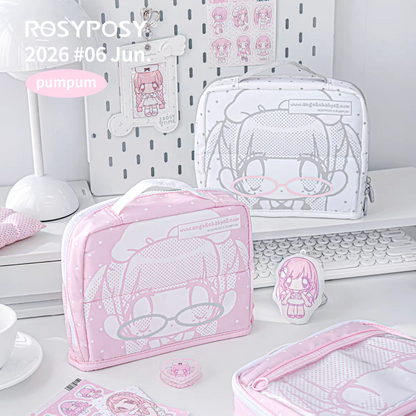 (Pre-Order) RosyPosy & Pumpum Pencil Bag