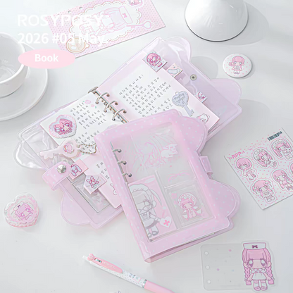 (Pre-Order) RosyPosy & Pumpum A6per Cat Binder