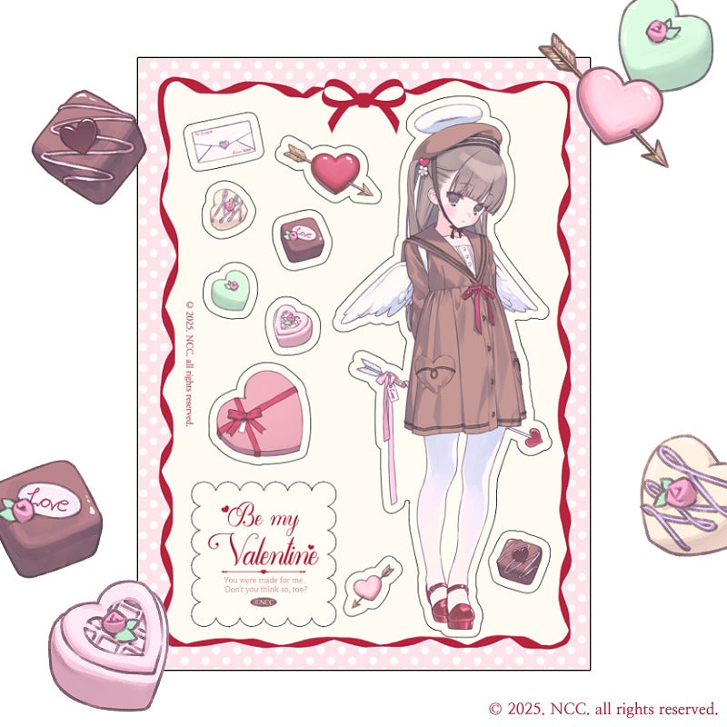 NCC Be My Valentine Sticker