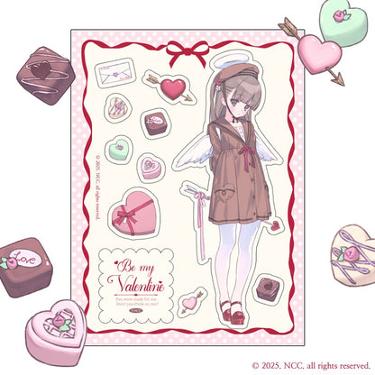 NCC Be My Valentine Sticker