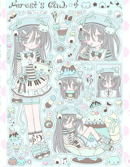 [Cutie Pie] Sticker Sheet