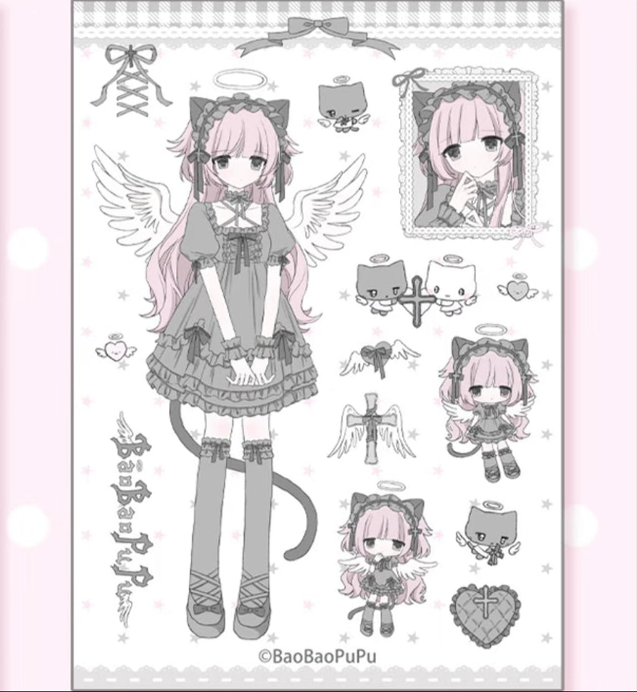 [BaoBaoPuPu] Sticker Sheet #3