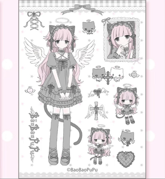 [BaoBaoPuPu] Sticker Sheet #3