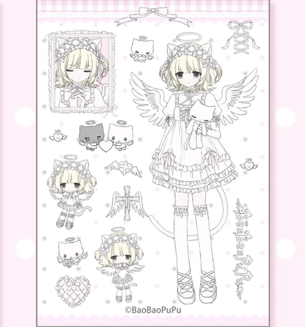 [BaoBaoPuPu] Sticker Sheet #2