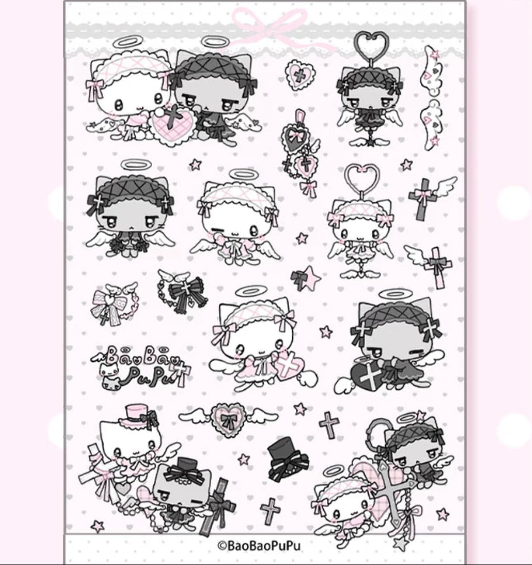 [BaoBaoPuPu] Sticker Sheet #1