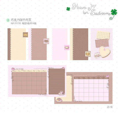 [Ifeelsad] A6p Chocolate Cookie Refill Page 30p