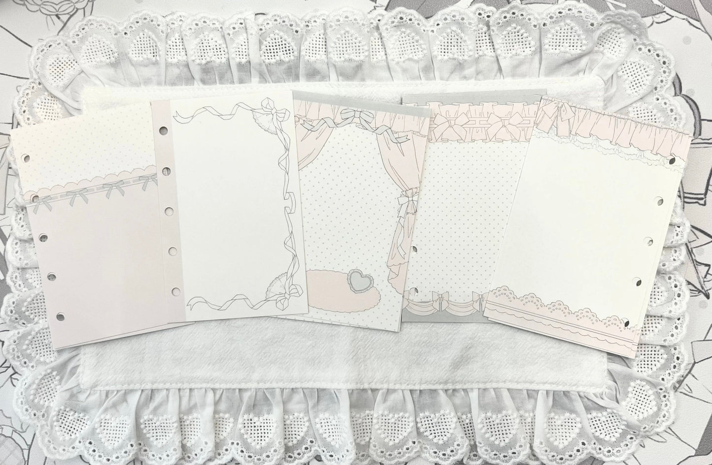 221 Dessert Lab M5 Lace Tea Party Refill Page 25p