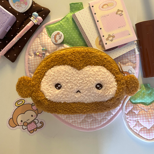[Carrotrice] Little Monkey Muki Pouch