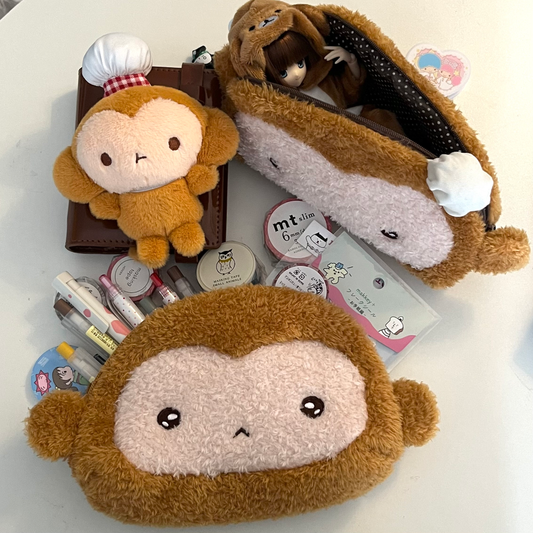 [Carrotrice] Little Monkey Muki Pouch
