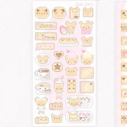 [Dear Doris] Pixel Cookie Sticker