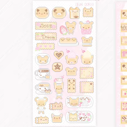 [Dear Doris] Pixel Cookie Sticker
