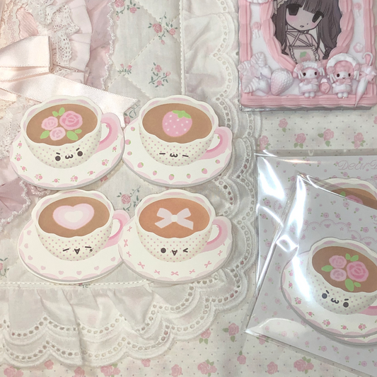 [Dear Doris] Coffe Cup Memo Pad