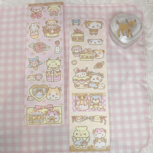 [Dear Doris] Sugar 100% Animal Kiss Cut Tape