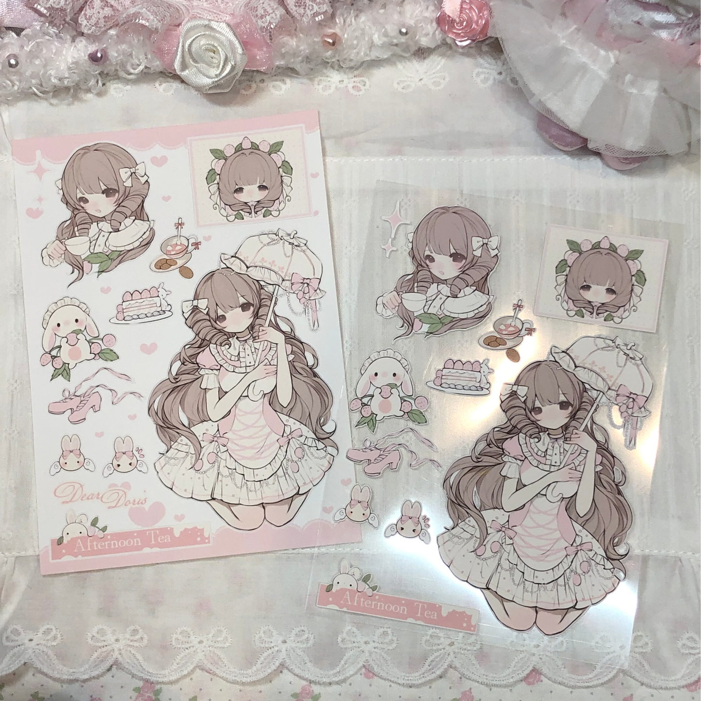 [Dear Doris] Afternoon Tea Sticker