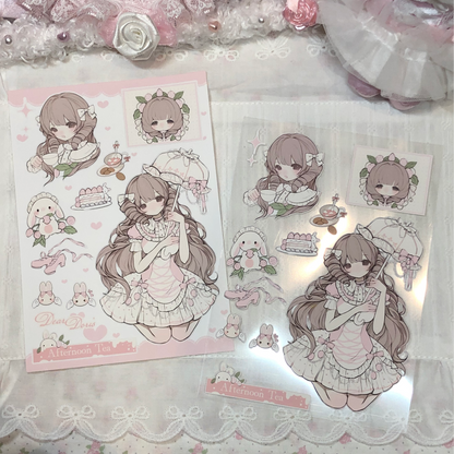[Dear Doris] Afternoon Tea Sticker