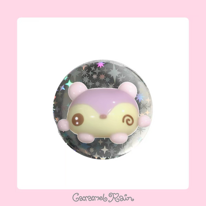 (Pre-Order)[Caramel Rain] Pin Button