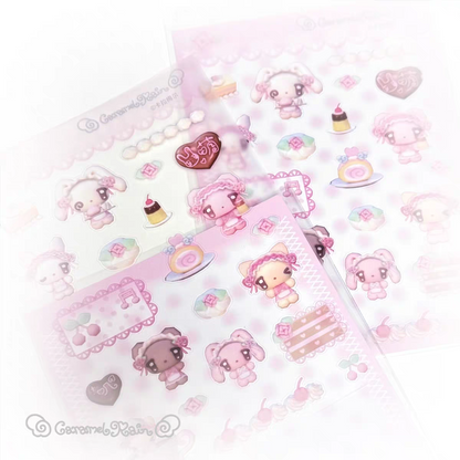 (Pre-Order)[Caramel Rain] Sweetshop Sticker