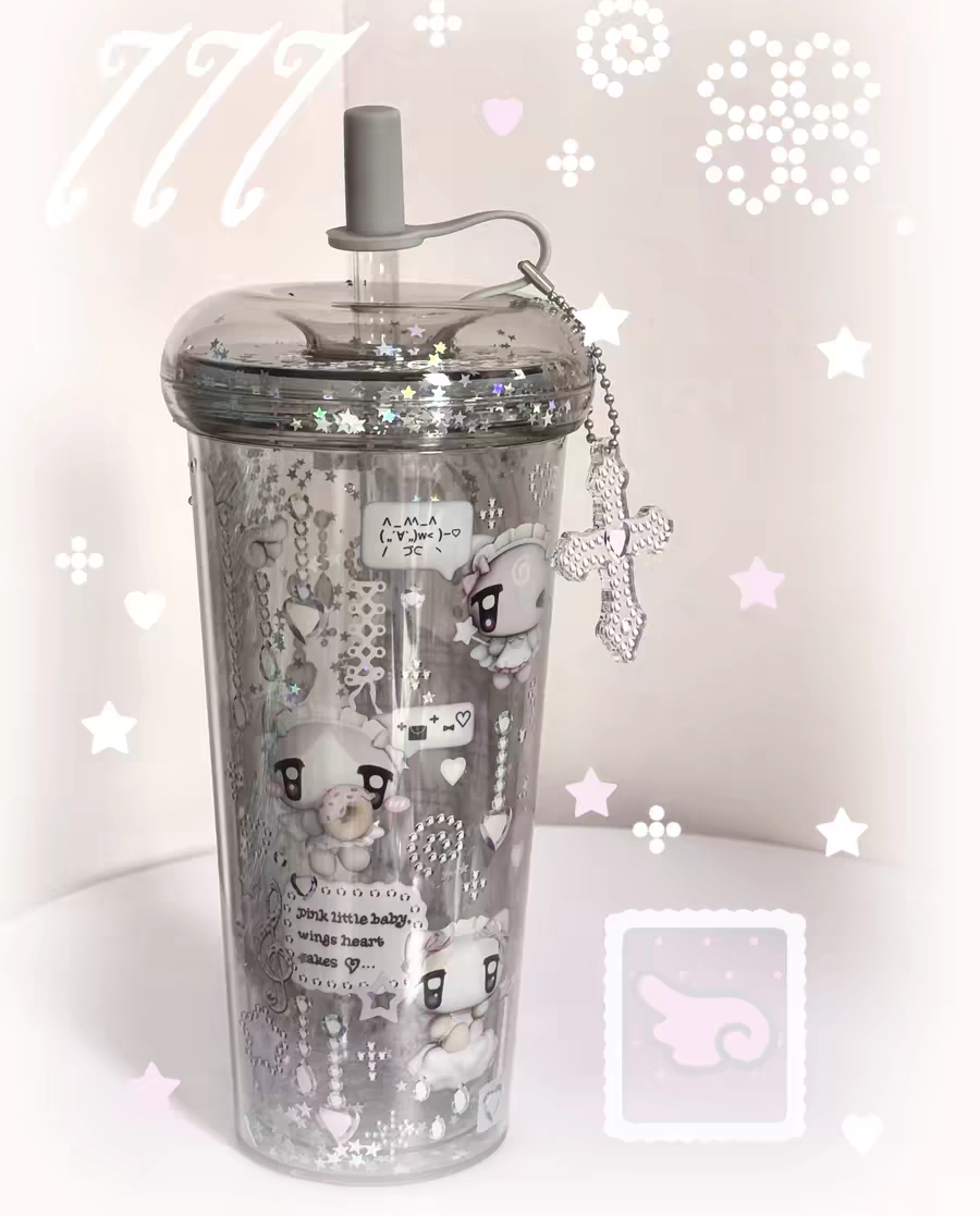 (Pre-Order)[Caramel Rain] Angel Animal Cup 520ml