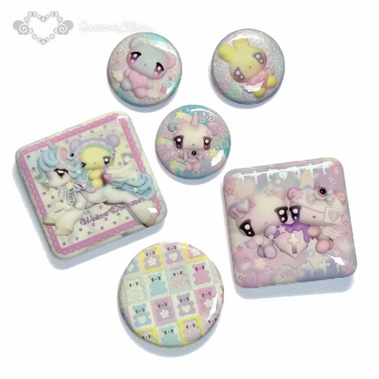 (Pre-Order)[Caramel Rain] Weave Dreamer Pin Button