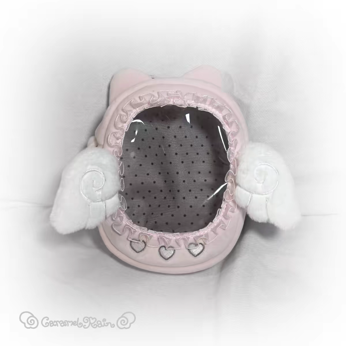 (Pre-Order)[Caramel Rain] Angel Cat Plushies Bag