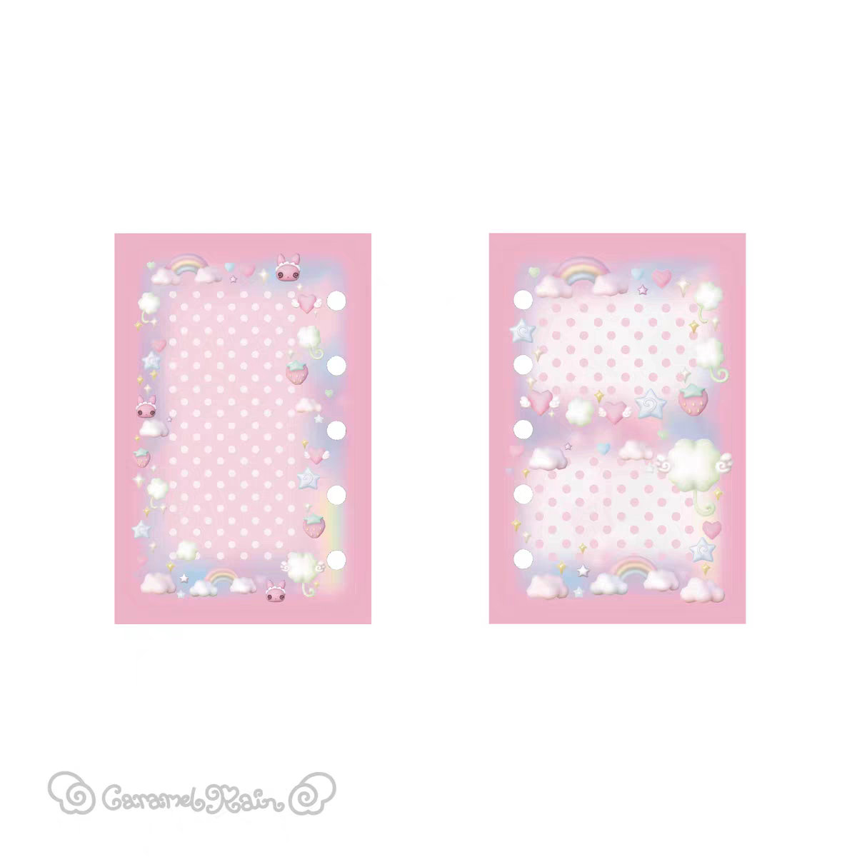 (Pre-Order)[Caramel Rain] A7/M5 Happy Angel Refill Page 15p