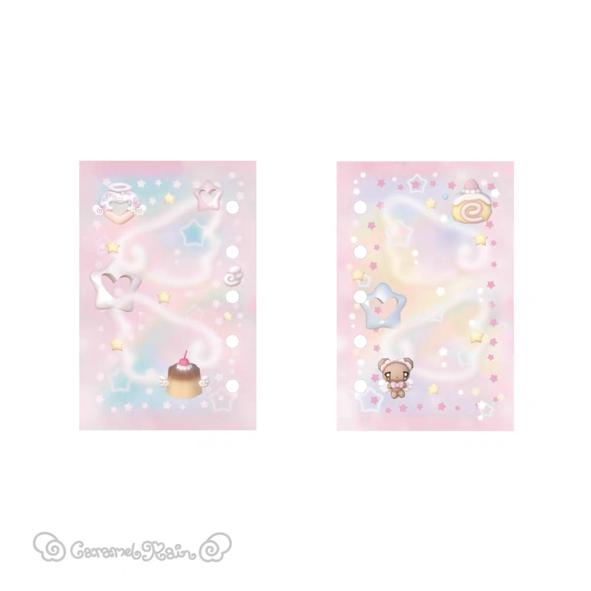 (Pre-Order)[Caramel Rain] A7/M5 Happy Angel Refill Page 15p