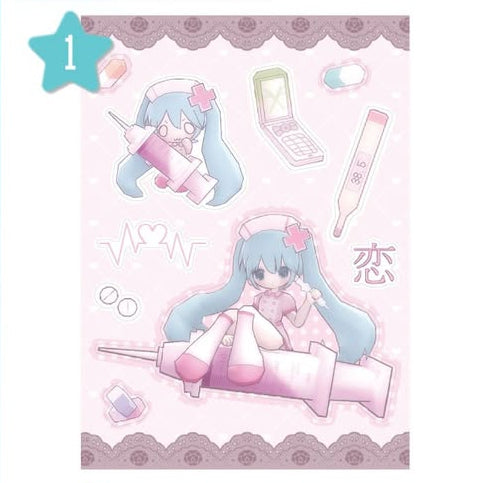 [s29umm] Pink Nurse Sticker