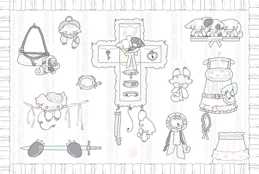 Dguek M Room Sticker