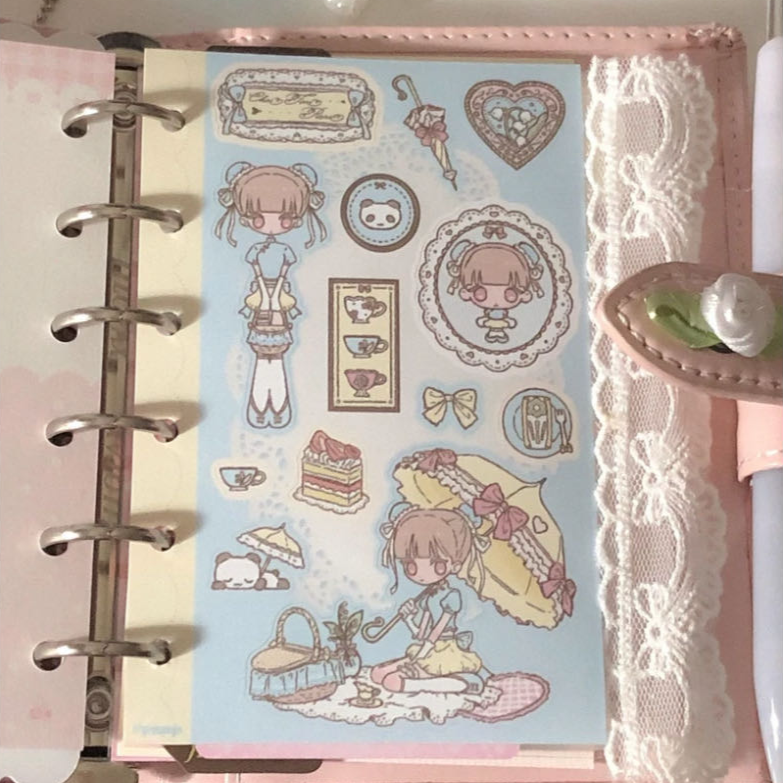 Yeonpopo A7 Chai Time Picnic Sticker