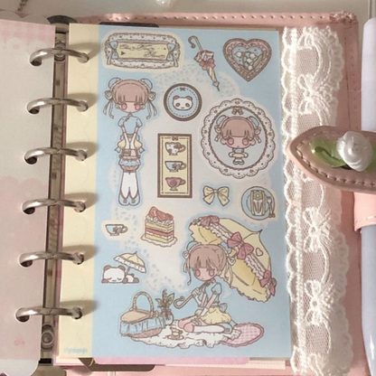 Yeonpopo A7 Chai Time Picnic Sticker