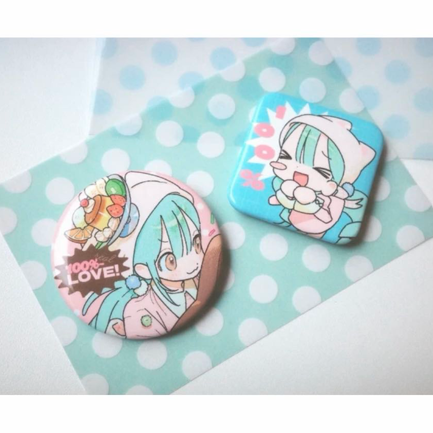 [SW] 100% Real Love Pin Button