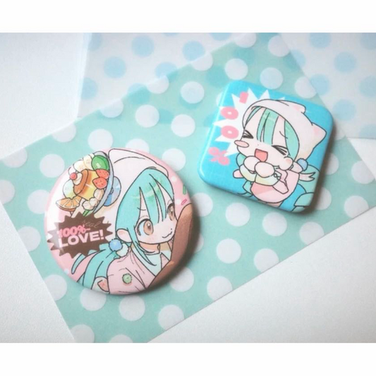 [SW] 100% Real Love Pin Button