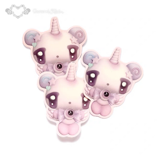 [Caramel Rain] Shaped Memo Pad 10p