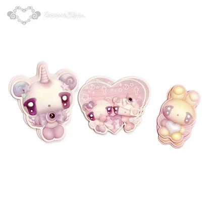 (Pre-Order)[Caramel Rain] Shaped Memo Pad 10p