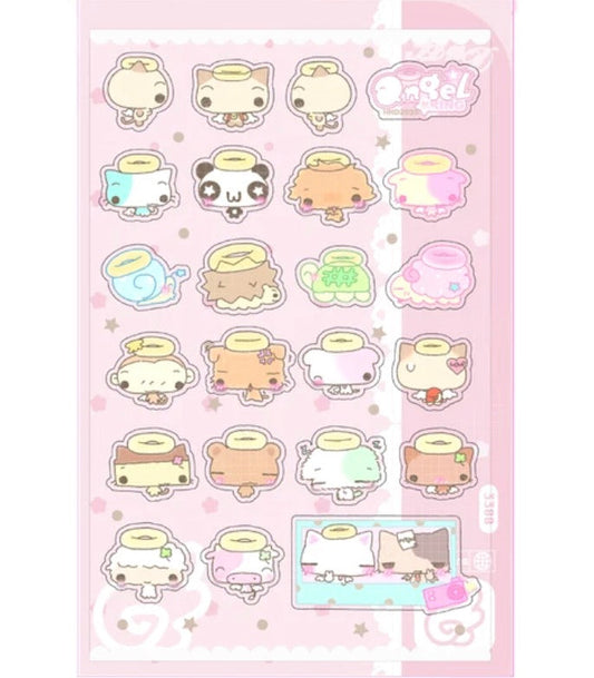 [Happy Nyang Day] Angel Animals Sticker
