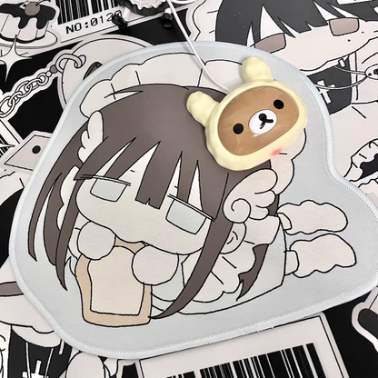 [Monvoko] Angel Toast Mouse Pad