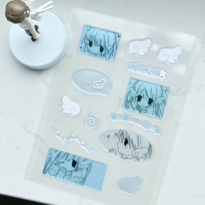 [Monvoko] Angel Links Puffy Sticker