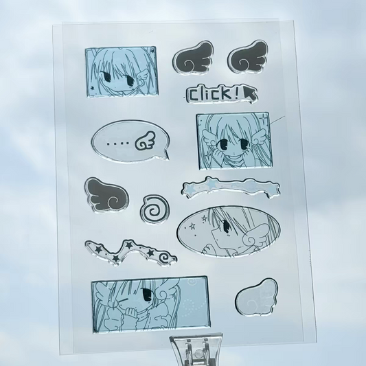 [Monvoko] Angel Links Puffy Sticker