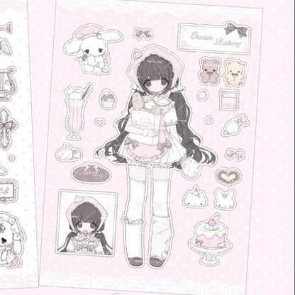 [Dark Pink Pudding] Sweet & Heavenly Sticker