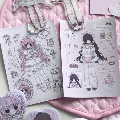 [Dark Pink Pudding] Sweet & Heavenly Sticker