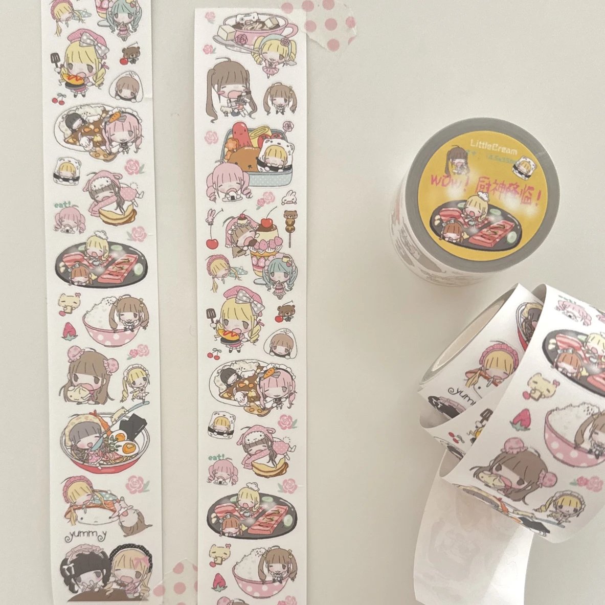 [Little Cream] Chef Kiss Cut Tape