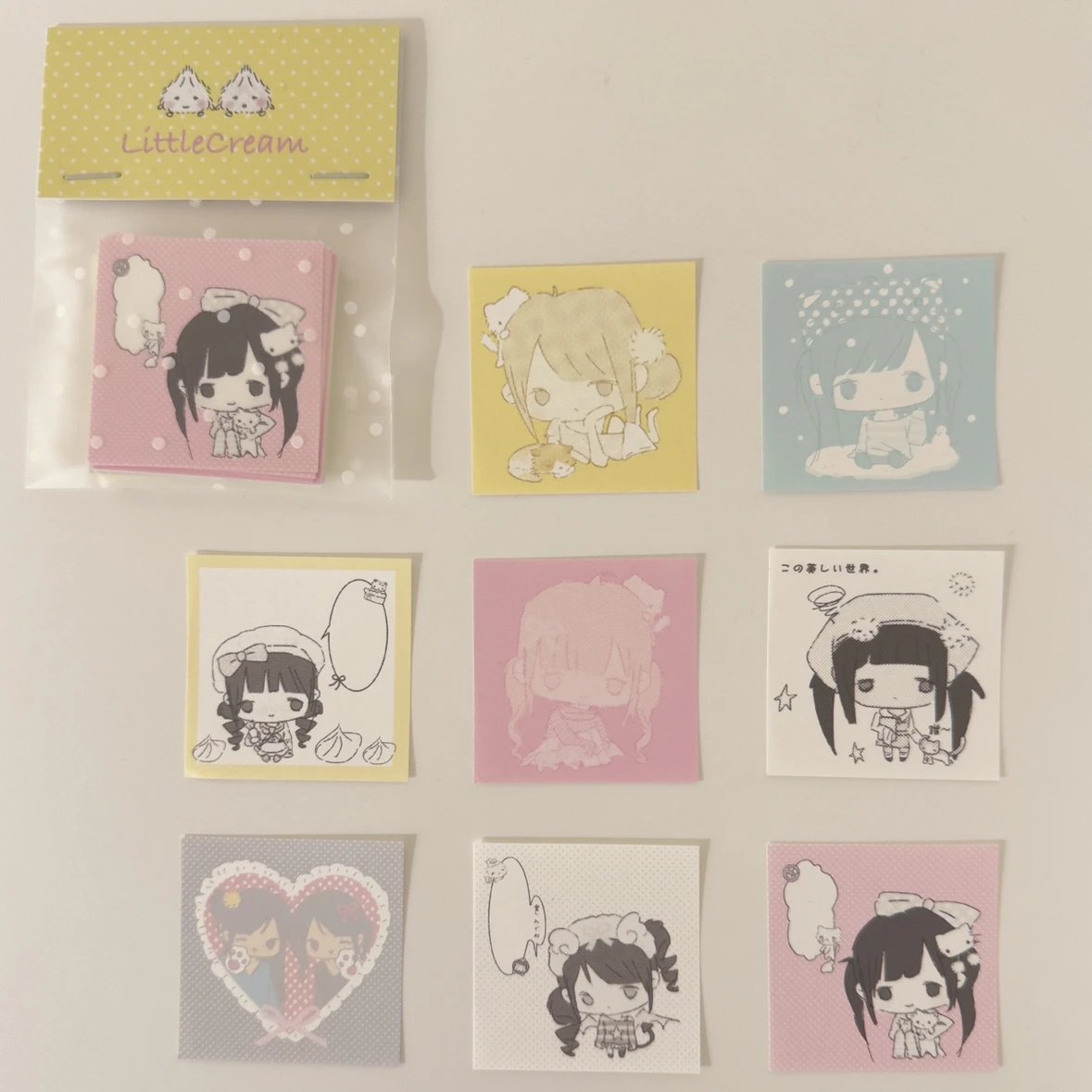 [Little Cream] Vol.1 Character Memo Pack 40p