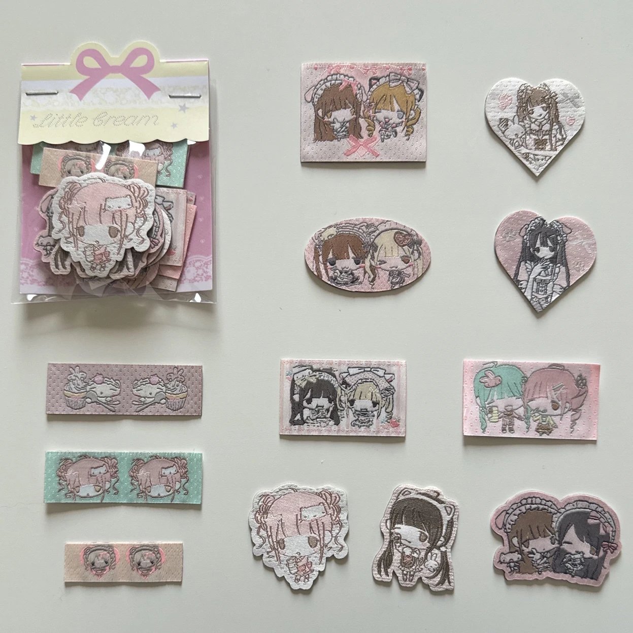 [Little Cream] Vol.4 Fabric Sticker Pack