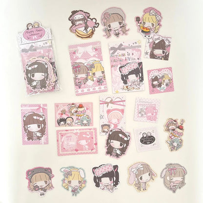 [Little Cream] Fluffy Pals Card Set