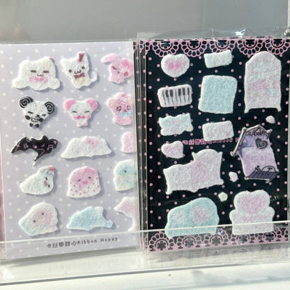 [Ribbon Honey] Bed Felt Sticker