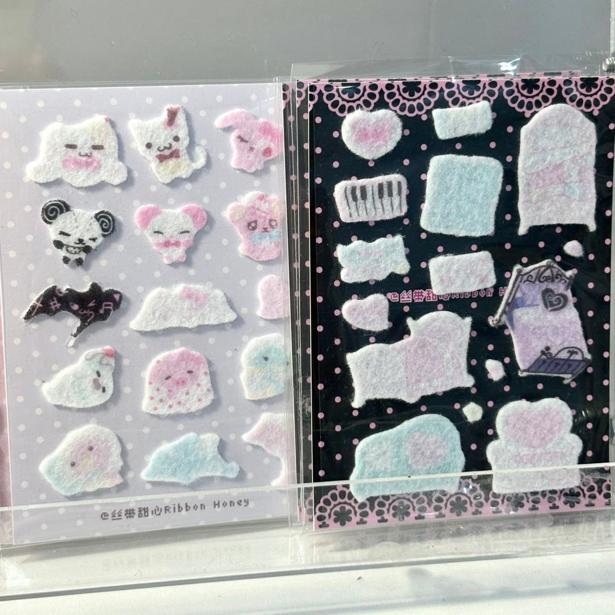 [Ribbon Honey] Animal Felt Sticker