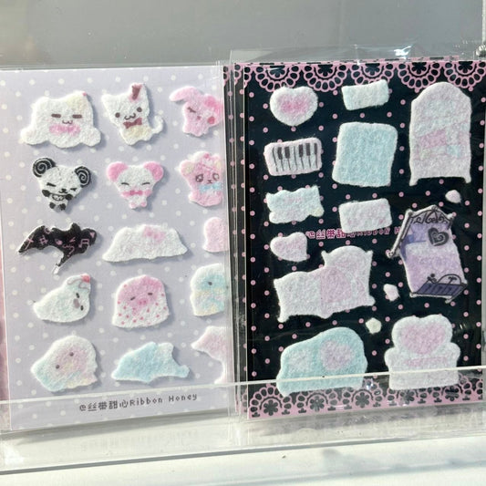[Ribbon Honey] Animal Felt Sticker
